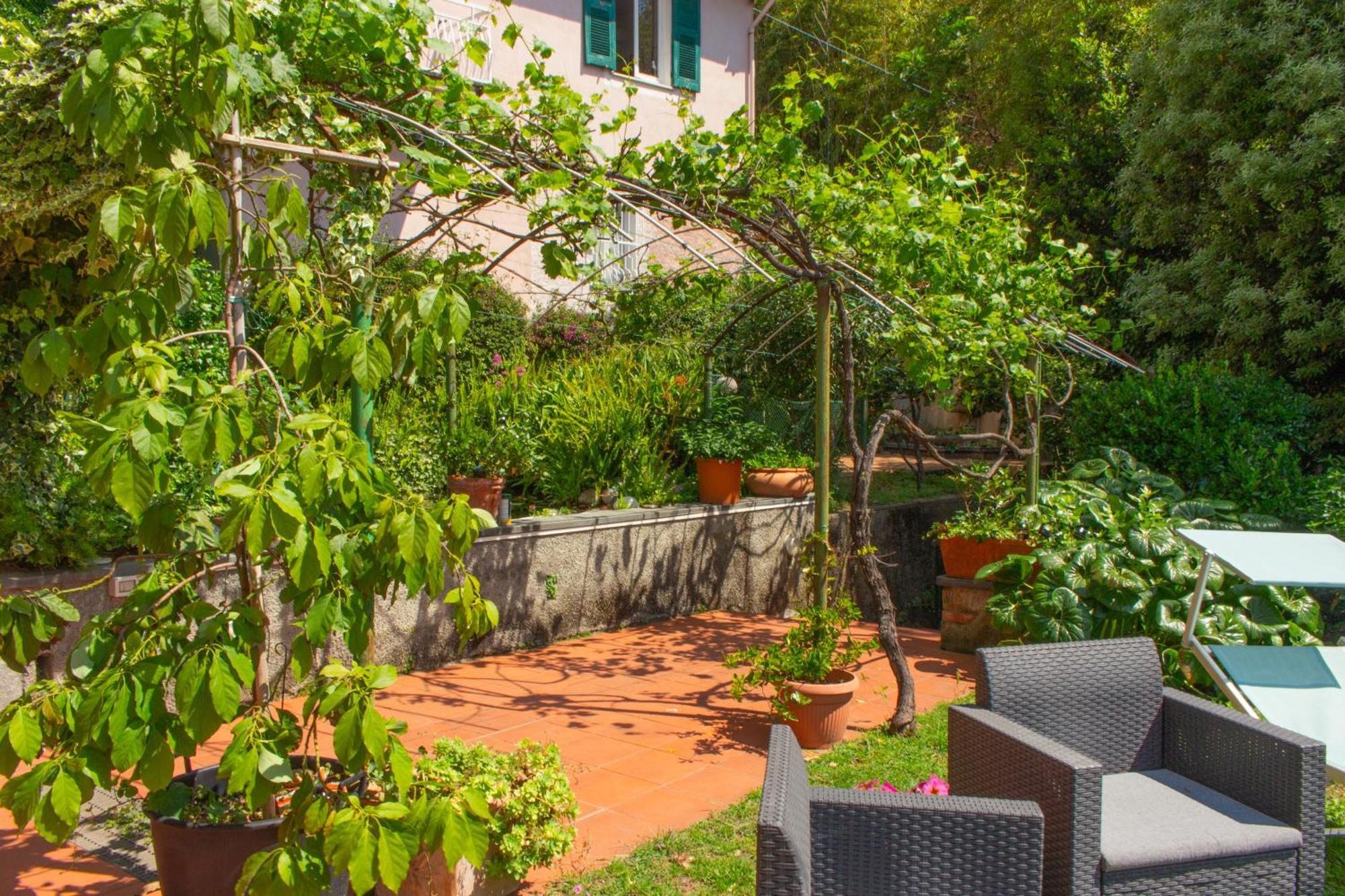 Caligo B&B Stanza Privata In Villa D'Epoca Con Giardino E Vista Mare La Spezia Esterno foto