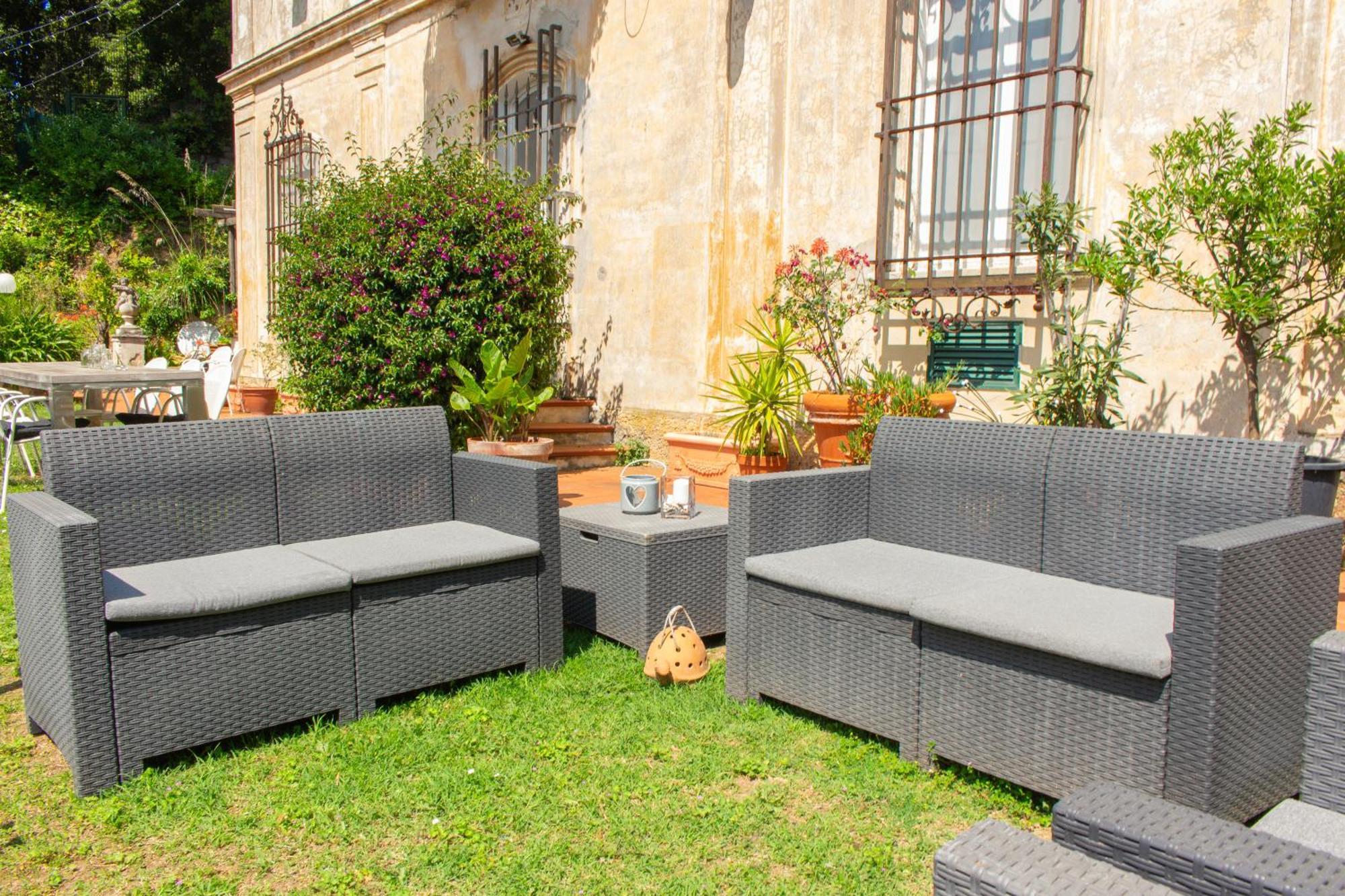 Caligo B&B Stanza Privata In Villa D'Epoca Con Giardino E Vista Mare La Spezia Esterno foto