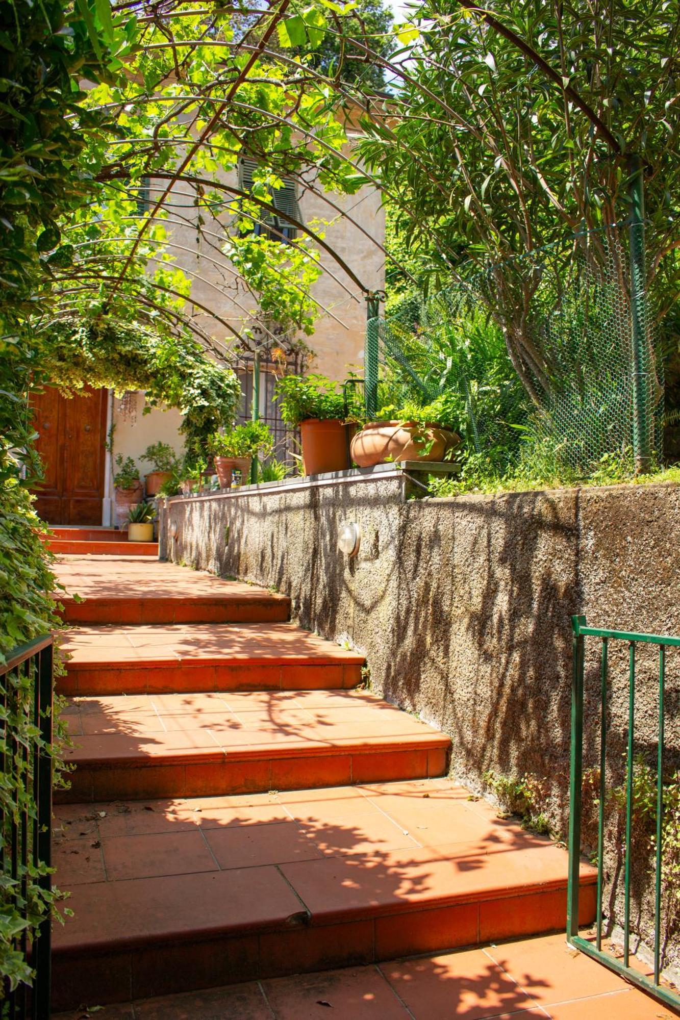 Caligo B&B Stanza Privata In Villa D'Epoca Con Giardino E Vista Mare La Spezia Esterno foto